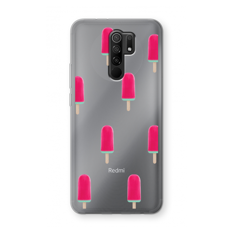 Waterijsje: Xiaomi Redmi 9 Transparant Hoesje