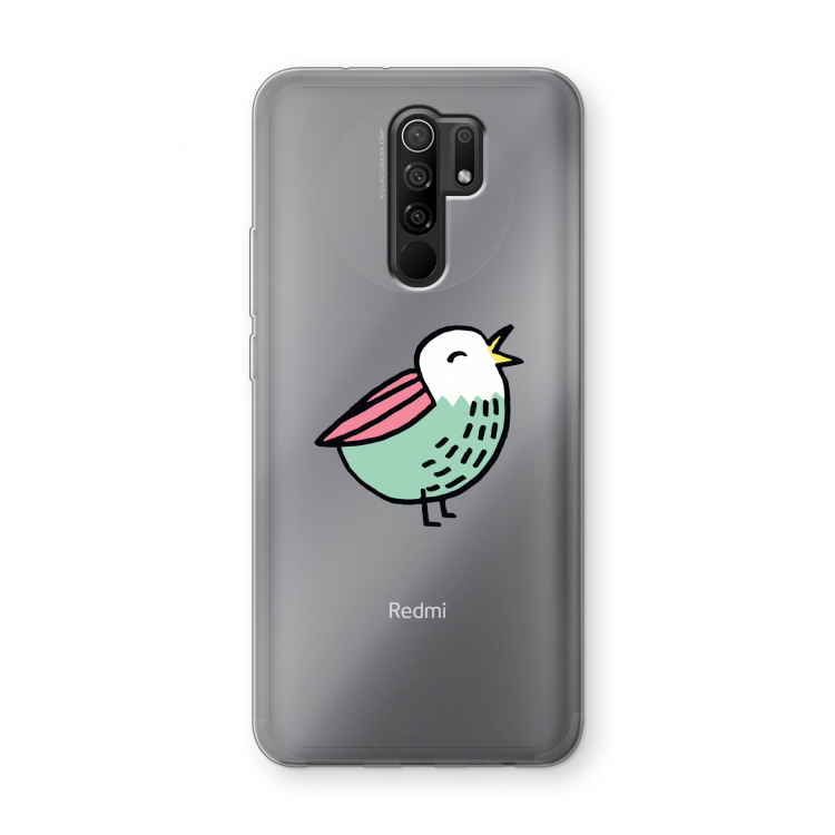 Birdy: Xiaomi Redmi 9 Transparant Hoesje