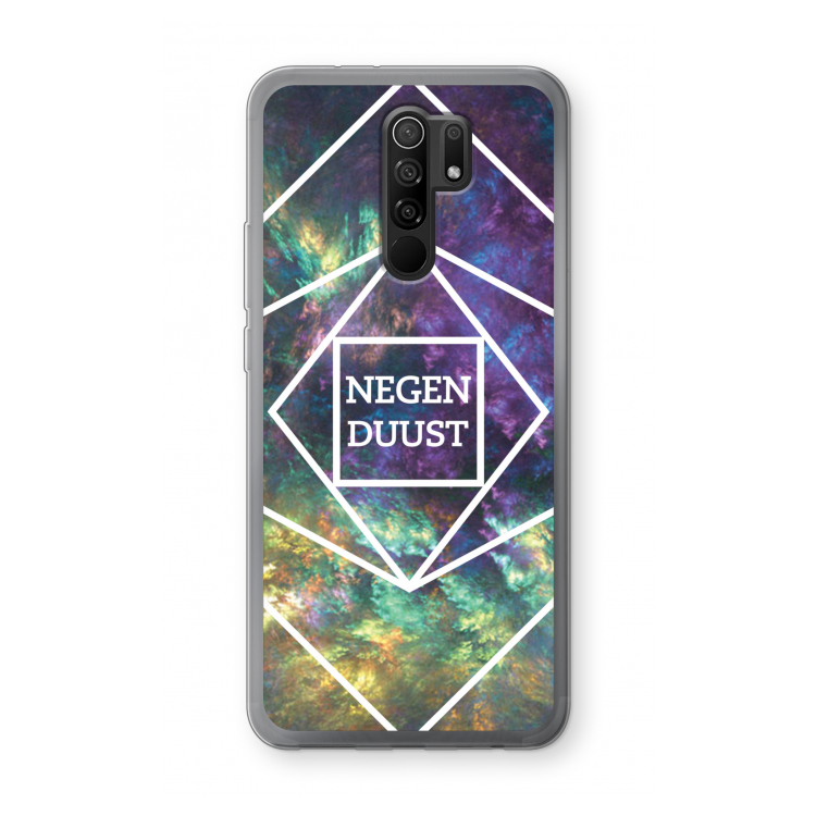 Negenduust ruimte: Xiaomi Redmi 9 Transparant Hoesje