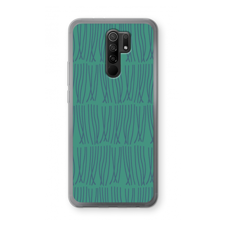 Swirls: Xiaomi Redmi 9 Transparant Hoesje