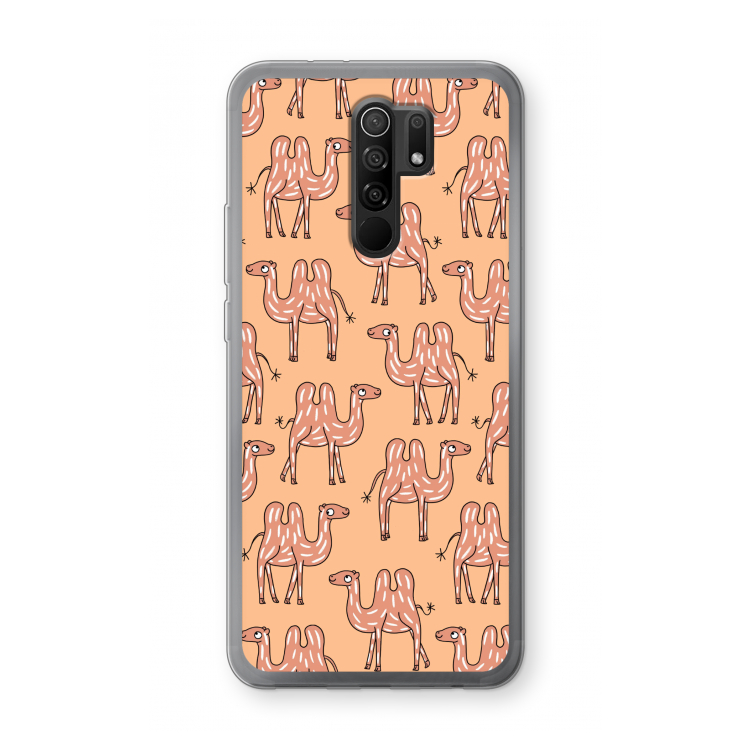 Kameel: Xiaomi Redmi 9 Transparant Hoesje