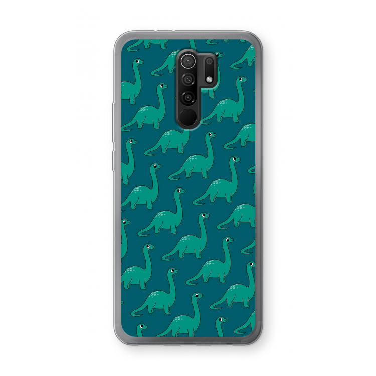 Diplodocus: Xiaomi Redmi 9 Transparant Hoesje