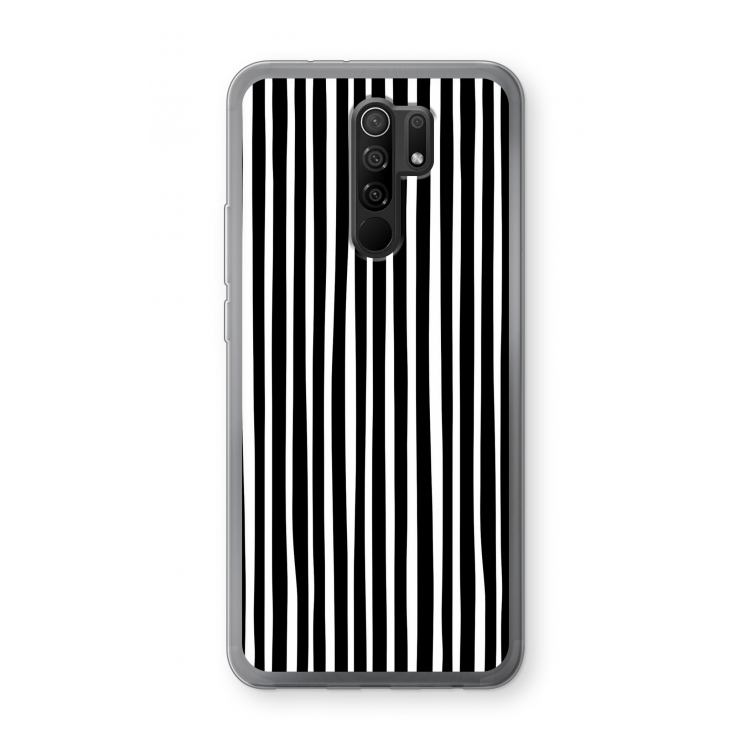 Stripes: Xiaomi Redmi 9 Transparant Hoesje