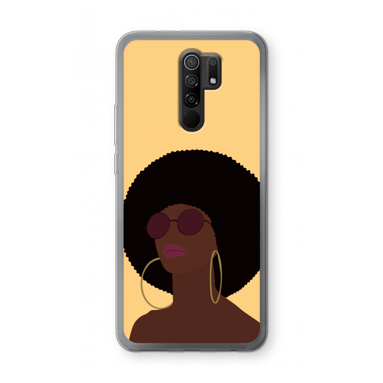 Golden hour: Xiaomi Redmi 9 Transparant Hoesje