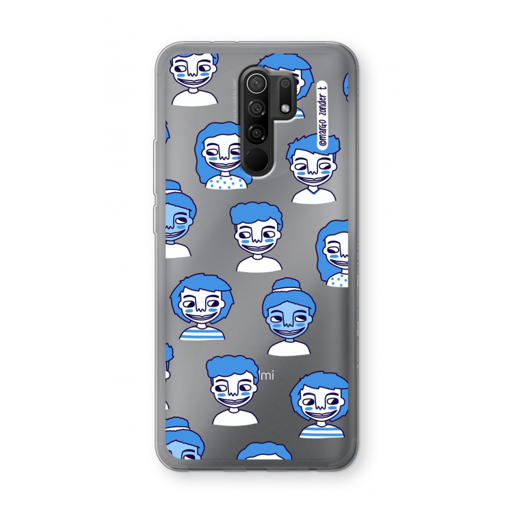 Gezichtjes: Xiaomi Redmi 9 Transparant Hoesje