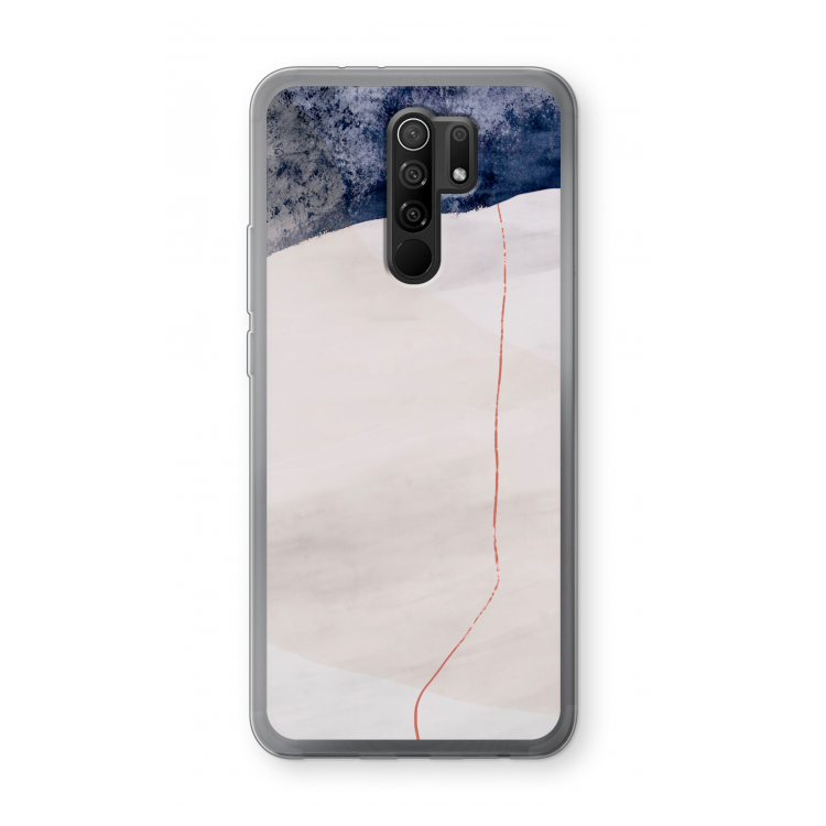 Stone White: Xiaomi Redmi 9 Transparant Hoesje