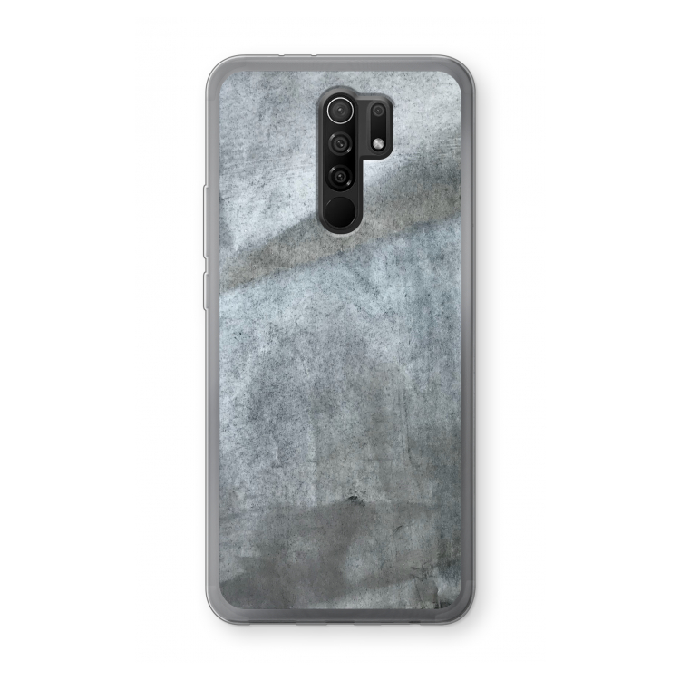 Grey Stone: Xiaomi Redmi 9 Transparant Hoesje