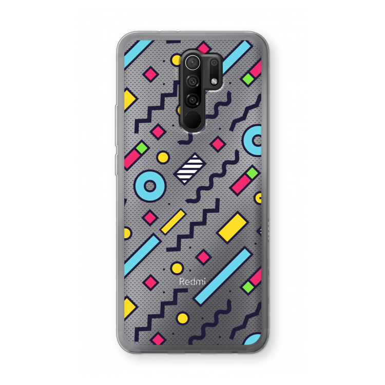 8-bit N°8: Xiaomi Redmi 9 Transparant Hoesje