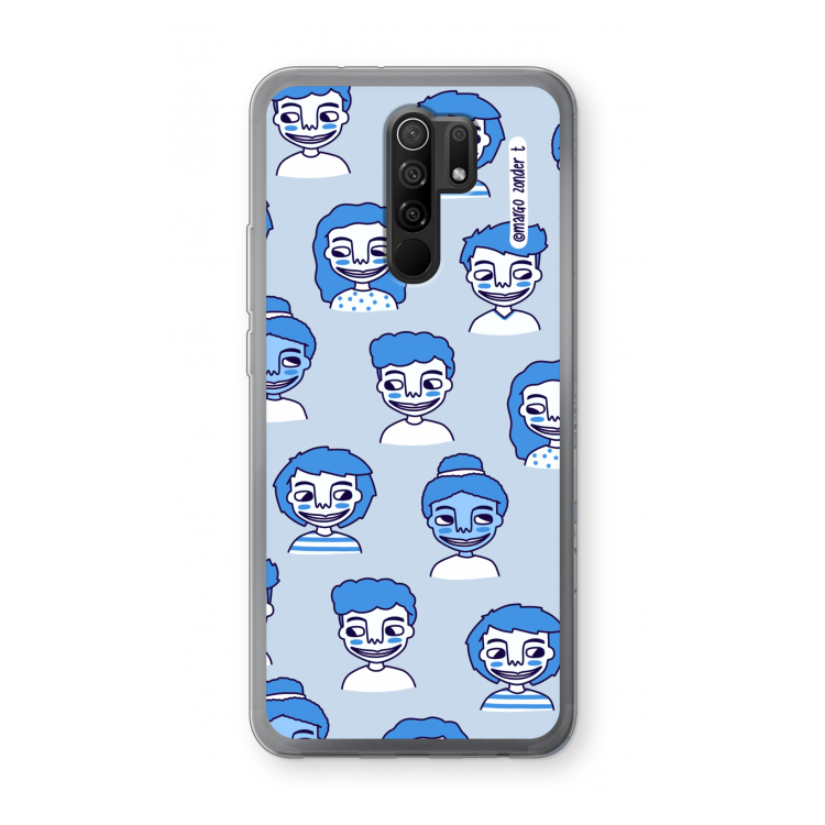 Gezichtjes: Xiaomi Redmi 9 Transparant Hoesje