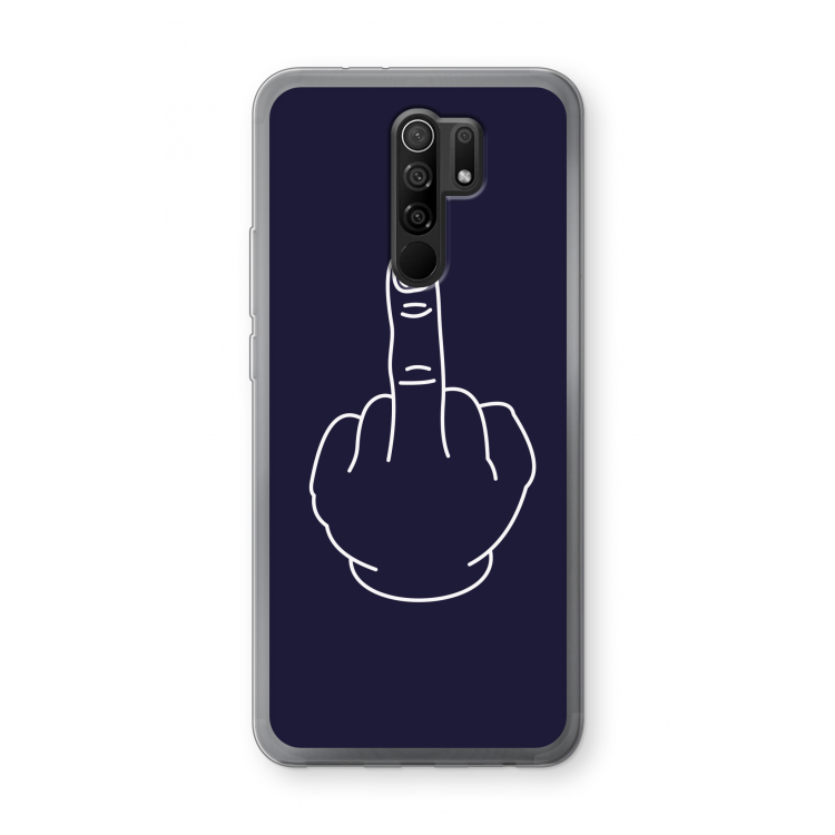 F**k U: Xiaomi Redmi 9 Transparant Hoesje
