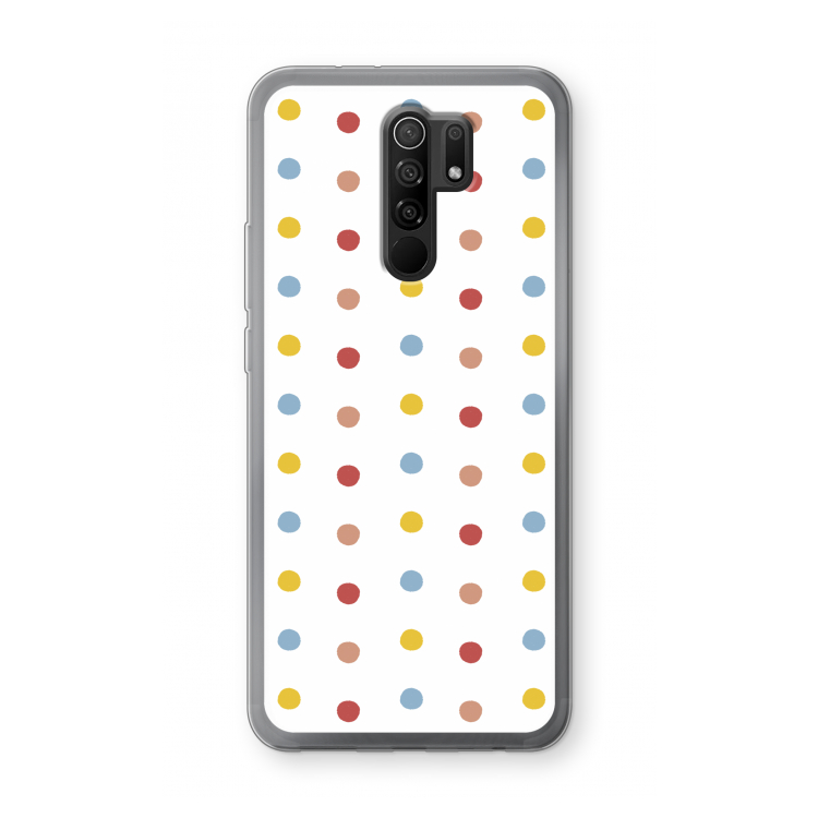 Bollen: Xiaomi Redmi 9 Transparant Hoesje