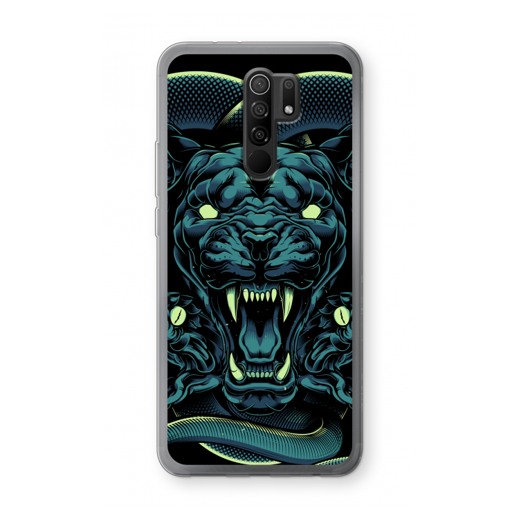 Cougar and Vipers: Xiaomi Redmi 9 Transparant Hoesje
