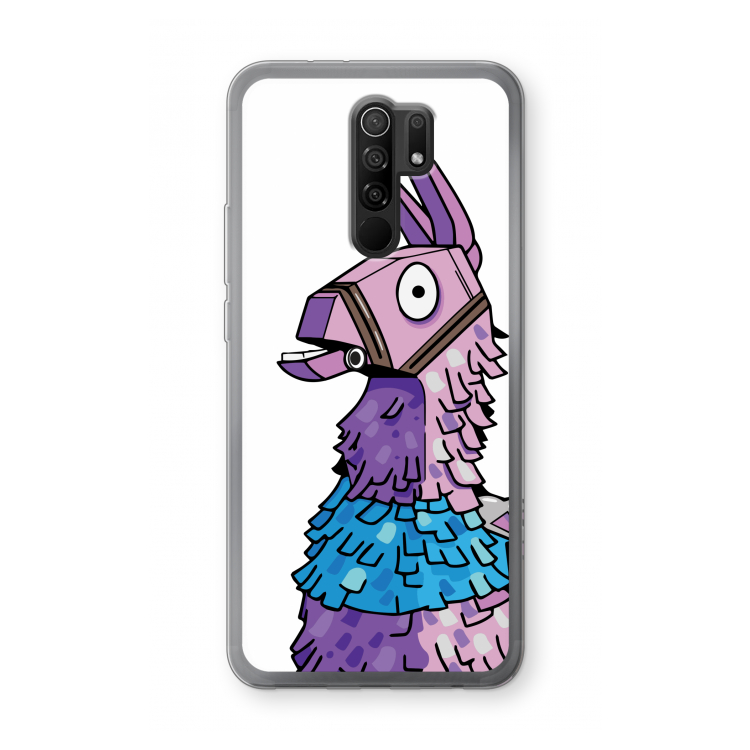Lama: Xiaomi Redmi 9 Transparant Hoesje