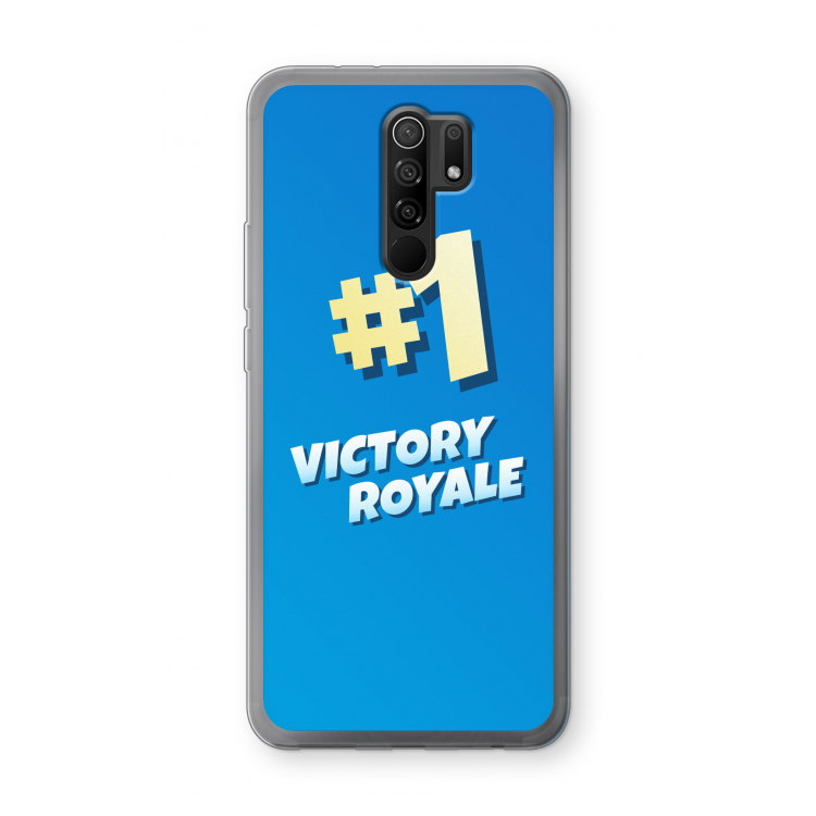 Victory Royale: Xiaomi Redmi 9 Transparant Hoesje