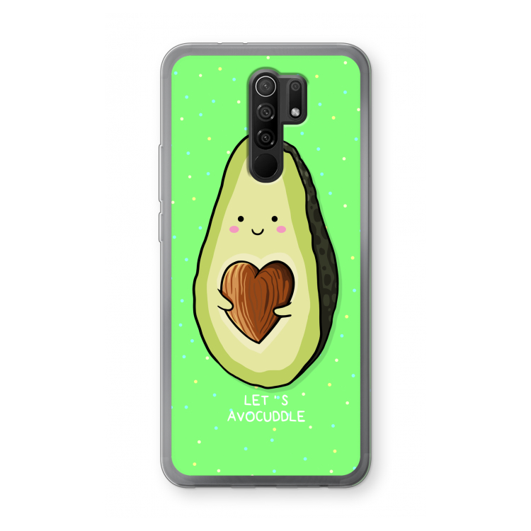 Avocuddle: Xiaomi Redmi 9 Transparant Hoesje