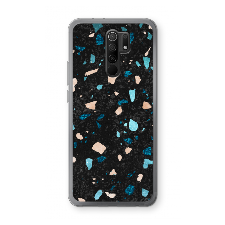 Terrazzo N°11: Xiaomi Redmi 9 Transparant Hoesje