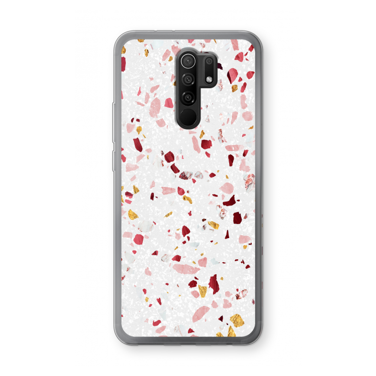 Terrazzo N°9: Xiaomi Redmi 9 Transparant Hoesje