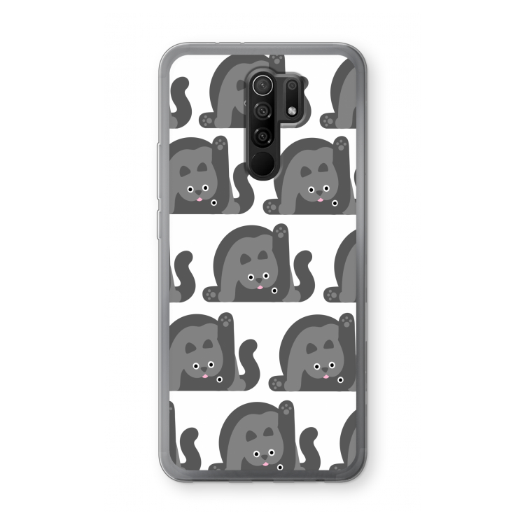 Cats: Xiaomi Redmi 9 Transparant Hoesje