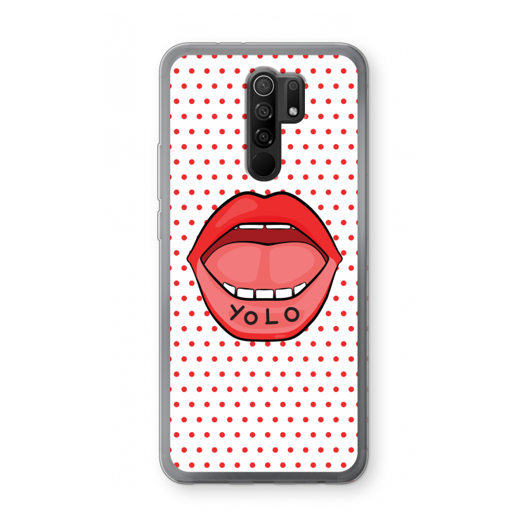 Yolo Denise: Xiaomi Redmi 9 Transparant Hoesje