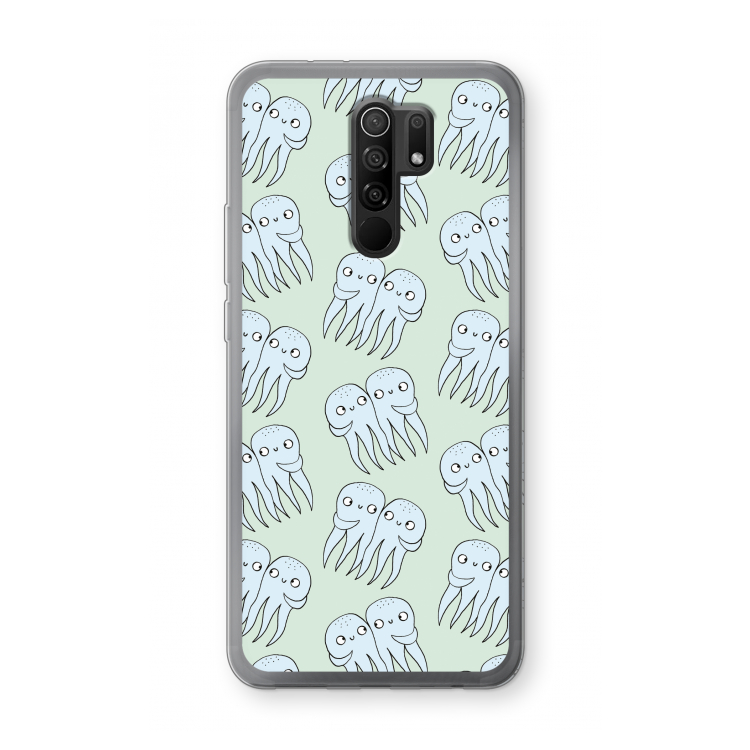 Octopussen: Xiaomi Redmi 9 Transparant Hoesje