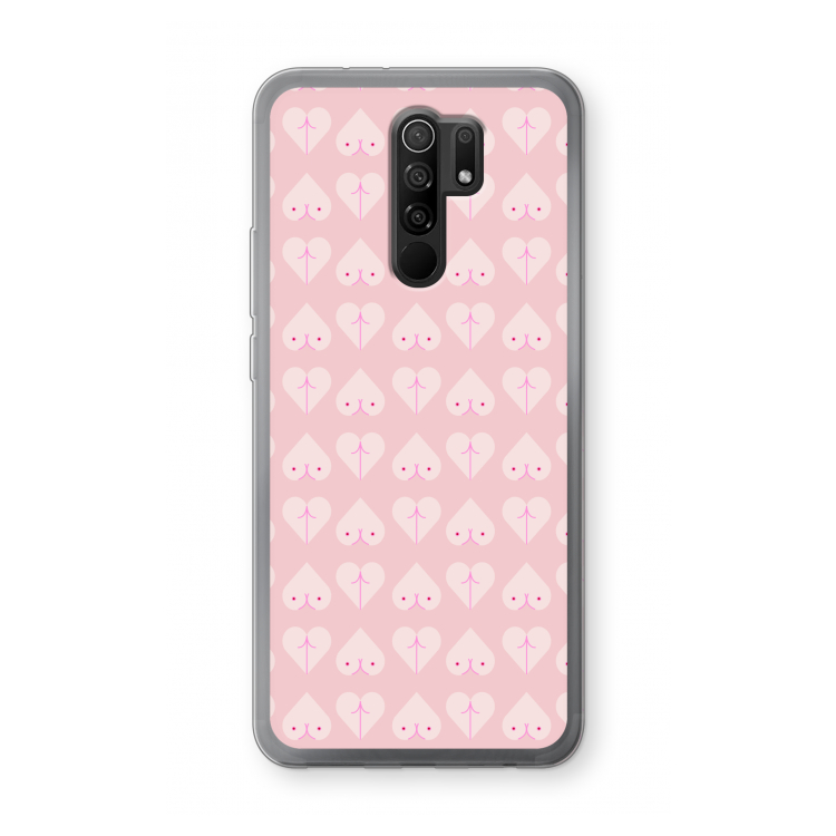 Ass 'n Titties: Xiaomi Redmi 9 Transparant Hoesje