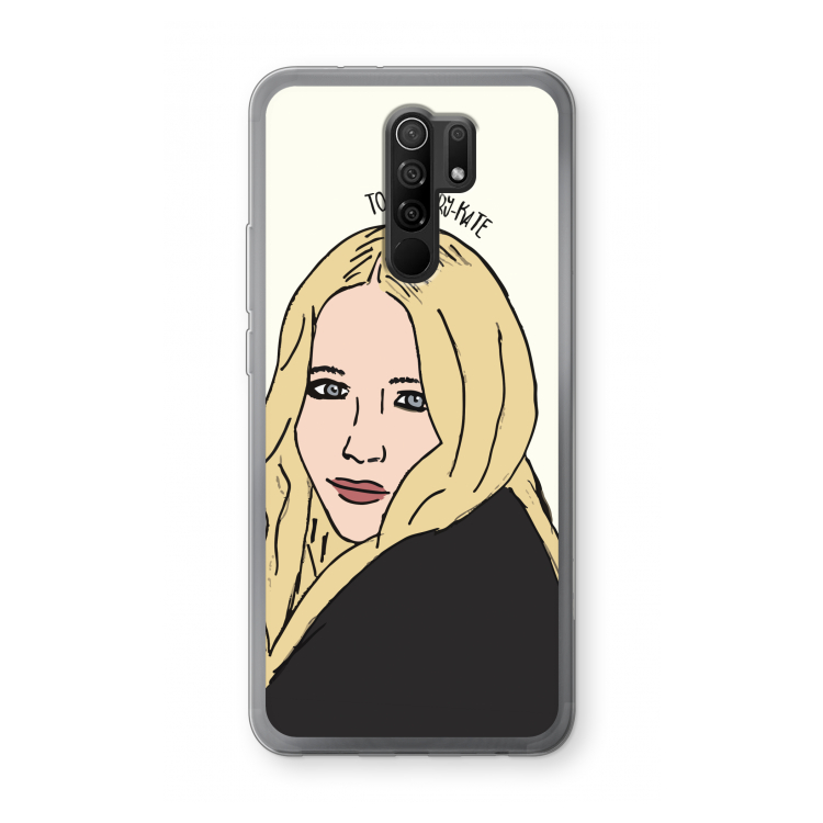 Mary Kate: Xiaomi Redmi 9 Transparant Hoesje