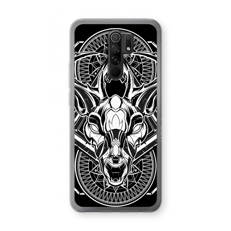 Oh Deer: Xiaomi Redmi 9 Transparant Hoesje