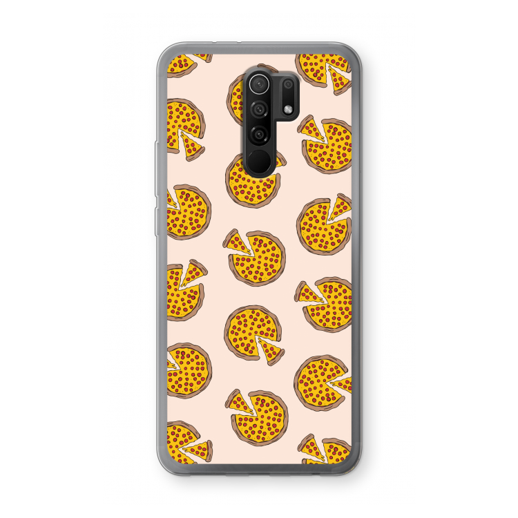 You Had Me At Pizza: Xiaomi Redmi 9 Transparant Hoesje