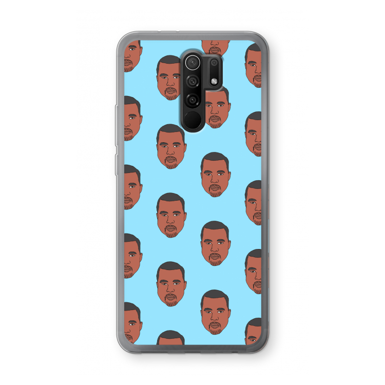 Kanye Call Me?: Xiaomi Redmi 9 Transparant Hoesje