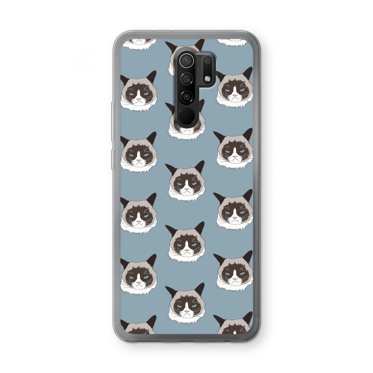 It's a Purrr Case: Xiaomi Redmi 9 Transparant Hoesje
