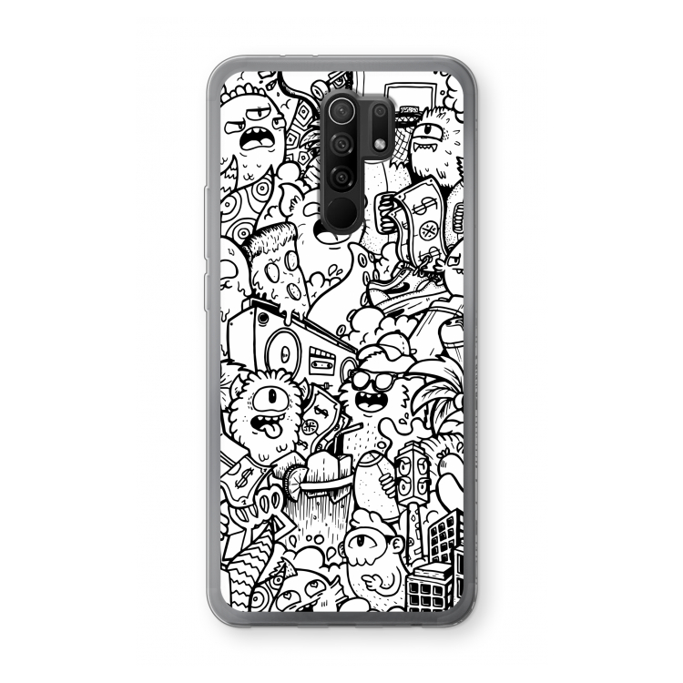 Vexx City #2: Xiaomi Redmi 9 Transparant Hoesje