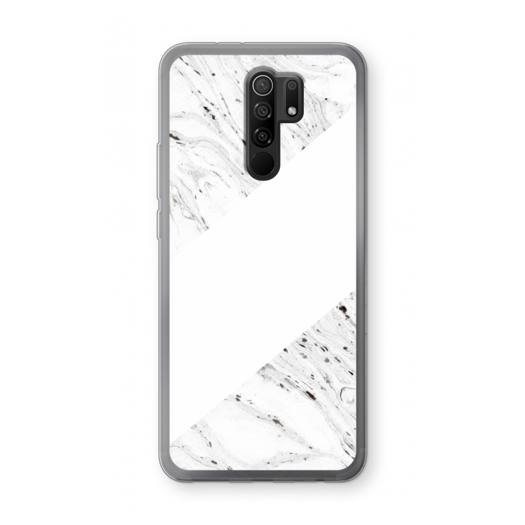 Biggest stripe: Xiaomi Redmi 9 Transparant Hoesje