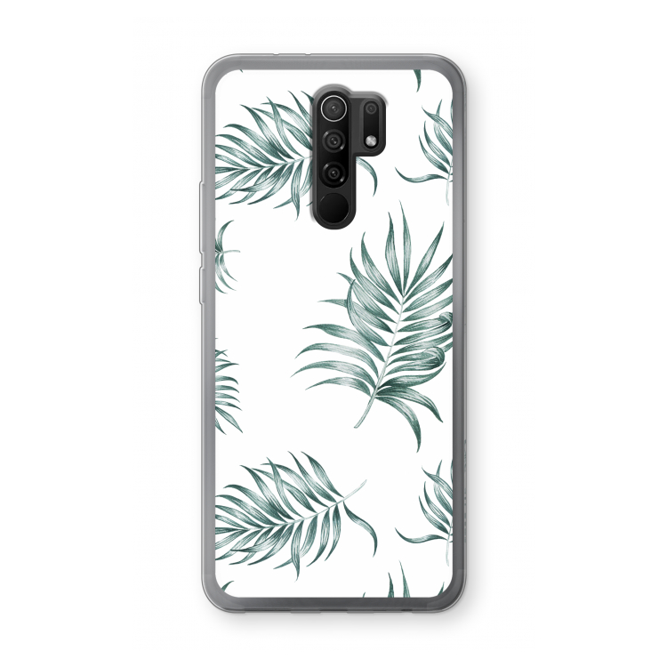 Simple leaves: Xiaomi Redmi 9 Transparant Hoesje