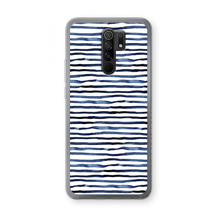 Verrassende lijnen: Xiaomi Redmi 9 Transparant Hoesje