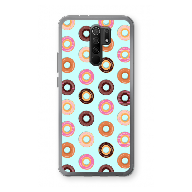 Donuts: Xiaomi Redmi 9 Transparant Hoesje