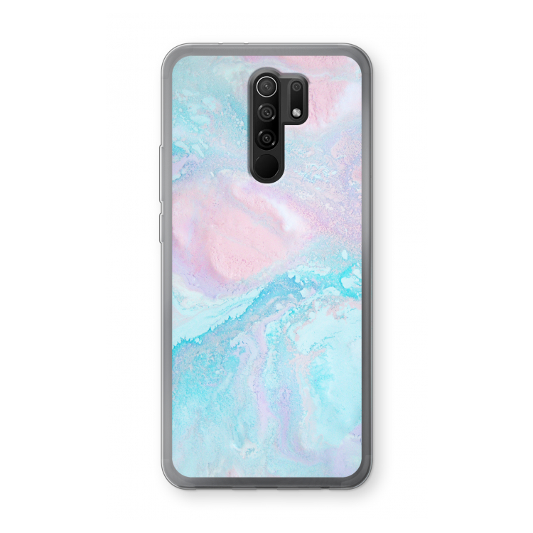 Fantasie pastel: Xiaomi Redmi 9 Transparant Hoesje