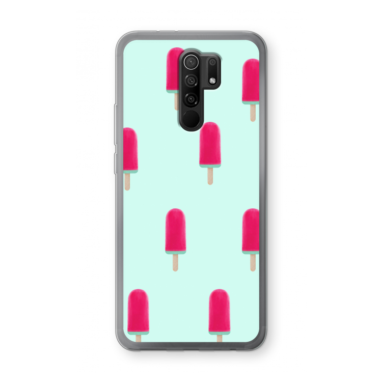 Waterijsje: Xiaomi Redmi 9 Transparant Hoesje