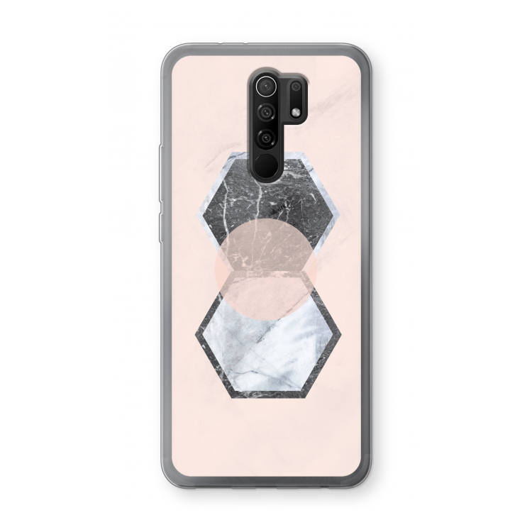 Creatieve toets: Xiaomi Redmi 9 Transparant Hoesje