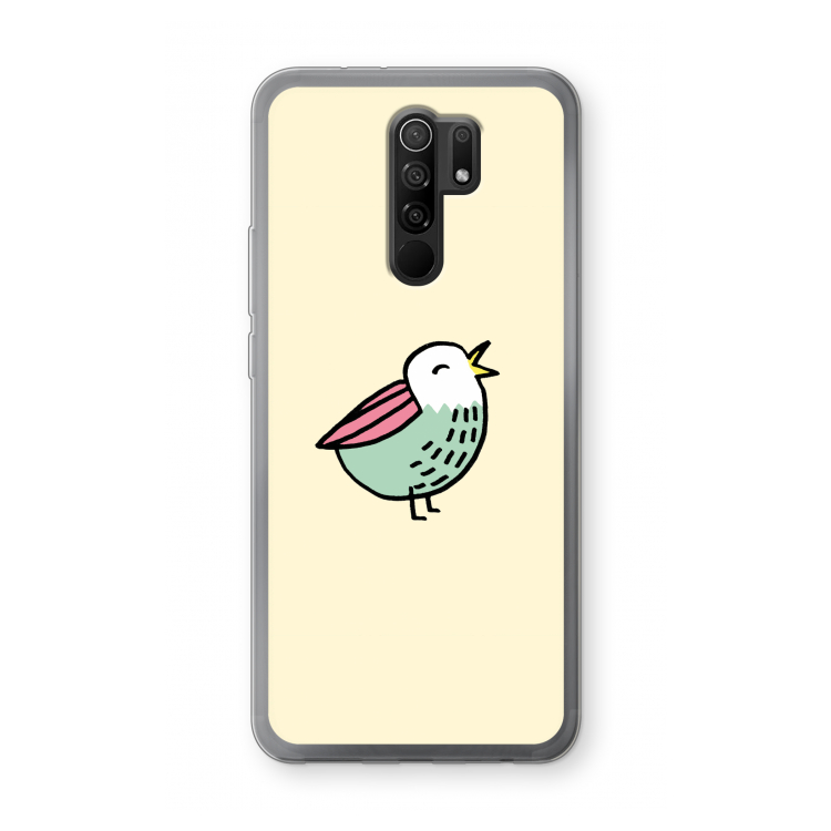 Birdy: Xiaomi Redmi 9 Transparant Hoesje