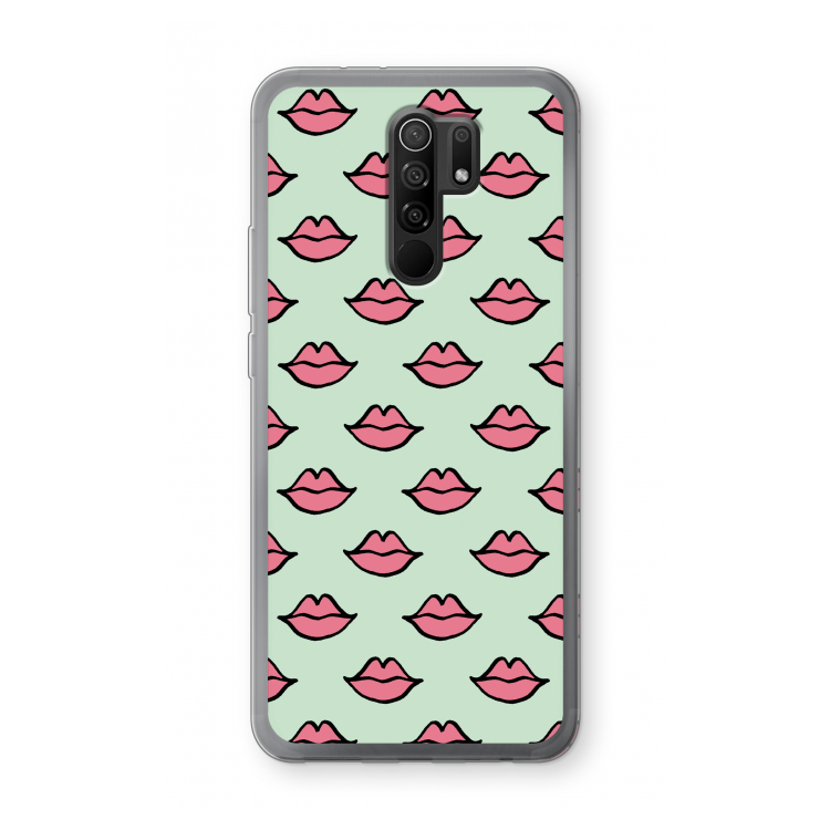 Lipjes: Xiaomi Redmi 9 Transparant Hoesje