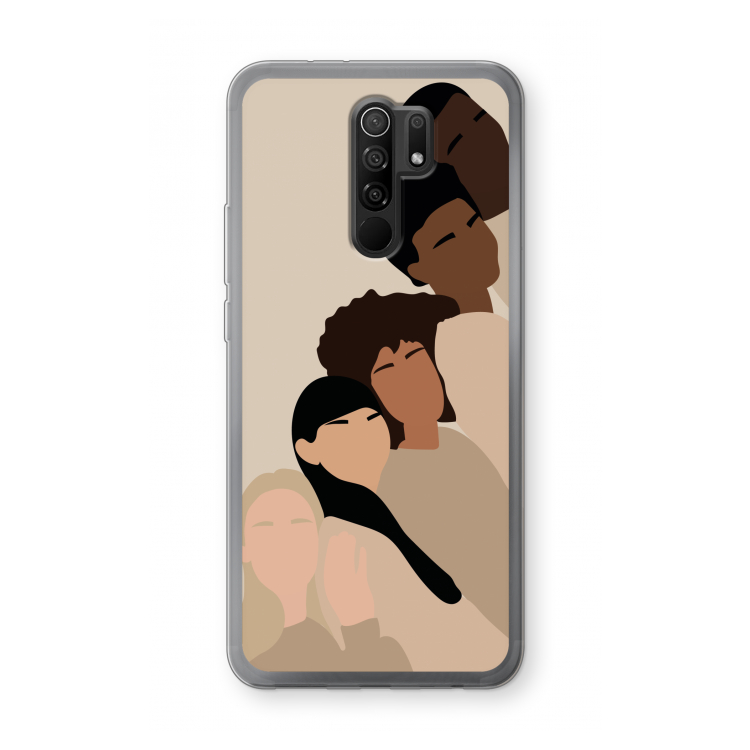 Sweet creatures: Xiaomi Redmi 9 Transparant Hoesje