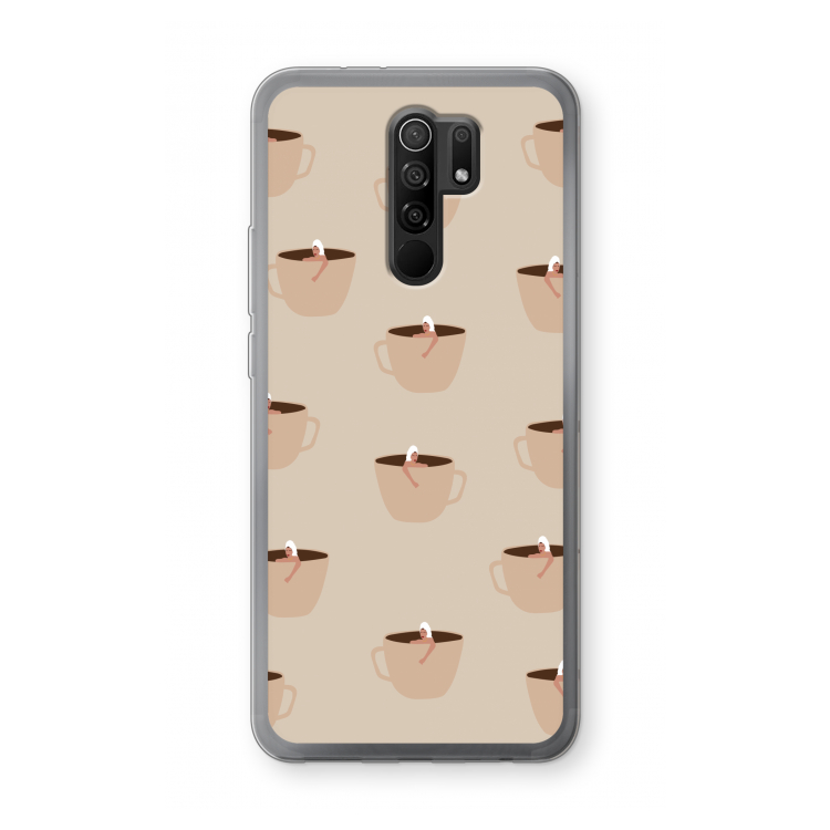 Morning coffee: Xiaomi Redmi 9 Transparant Hoesje