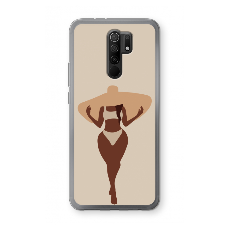Let's get salty: Xiaomi Redmi 9 Transparant Hoesje