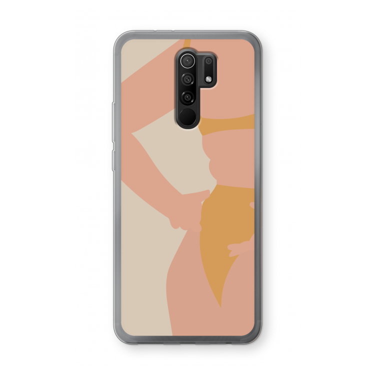 Bikini body: Xiaomi Redmi 9 Transparant Hoesje