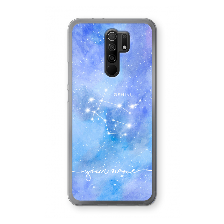 Sterrenbeeld - Licht: Xiaomi Redmi 9 Transparant Hoesje
