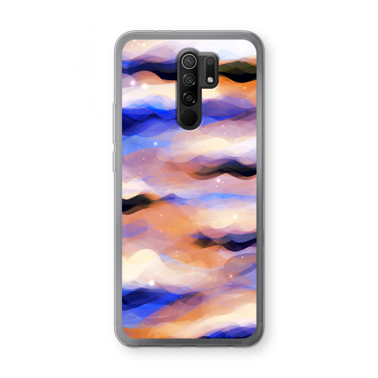 Donkere Wolken: Xiaomi Redmi 9 Transparant Hoesje