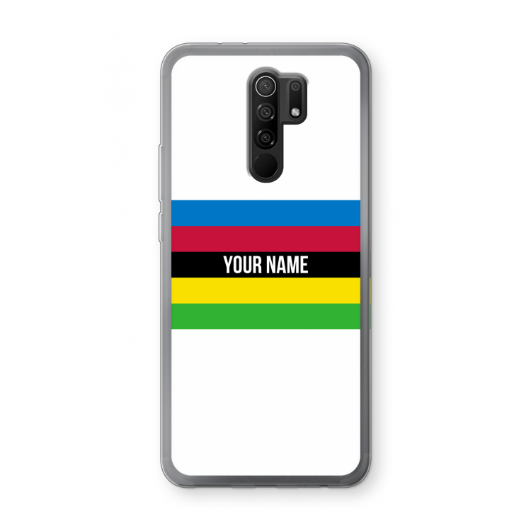 WK Wielrennen: Xiaomi Redmi 9 Transparant Hoesje