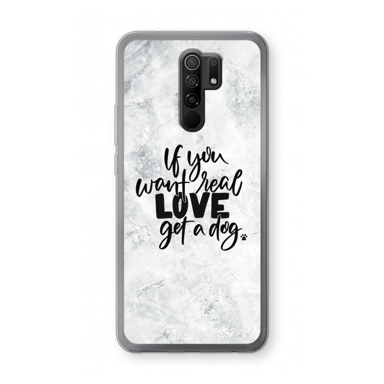 Partner in crime: Xiaomi Redmi 9 Transparant Hoesje