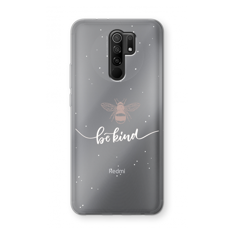 Be(e) kind: Xiaomi Redmi 9 Transparant Hoesje