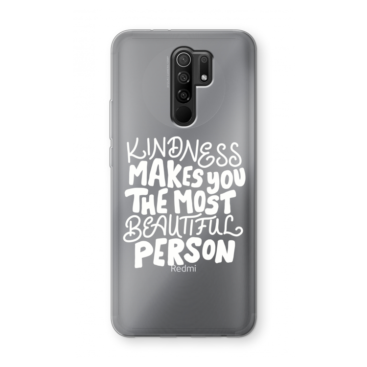 The prettiest: Xiaomi Redmi 9 Transparant Hoesje